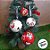 Bola de Natal Disney Original - Mickey, Pluto e Pateta - 6cm - 6 unidades - Cromus - Rizzo - Imagem 4