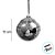 Bola de Natal Disney Original - Mickey e Minnie Xadrez - 10cm - 2 unidades - Cromus - Rizzo - Imagem 3