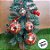 Bola de Natal Disney Original - Mickey e Minnie Xadrez - 6cm - 6 unidades - Cromus - Rizzo - Imagem 4