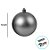 Bola de Natal em Tubo - Vermelho Perolado - 10cm - 6 unidades - Cromus - Rizzo - Imagem 2