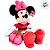 Pelúcia Minnie com Caixa de Presente - 36cm - Disney Original - 1 unidade - Cromus - Rizzo - Imagem 6