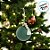 Bola de Natal Lisa - Verde Pistache - 8cm  - 6 unidades - Cromus - Rizzo - Imagem 3