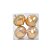 Bolas de Natal Paete - Ouro - 10cm - 4 unidades - Cromus - Rizzo - Imagem 1