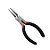 Alicate Bico Redondo - 12cm - 1 unidade - Art Montagem - Rizzo - Imagem 1