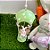 Enfeites de Pendurar de Metal Balão com Coelho de Páscoa Verde - 9x15x9cm - 1 unidade - Cromus - Rizzo - Imagem 4