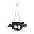 Bolsinha de Morcego Preto de Halloween - 16cm - 1 unidade - Cromus - Rizzo - Imagem 1