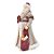 Enfeite de Natal em Resina - Papai Noel com Pelúcia - 30x14cm - 1 unidade - Rizzo - Imagem 3