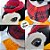 Pinguim de Pelúcia com Roupa Xadrez - 34cm - 1 unidade - Rizzo - Imagem 4