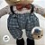 Urso de Pelúcia Retrô - Suspensório - 28cm - 1 unidade - Rizzo - Imagem 3