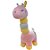 Girafa de Pelúcia - Rosa Bebê - 30cm - 1 unidade - Rizzo - Imagem 1