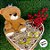 Urso de Pelúcia - Marrom - 20 cm - 1 unidade - Rizzo - Imagem 4