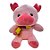 Porco de Pelúcia com Cachecol - Rosa - 20cm - 1 unidade - Rizzo - Imagem 1