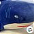 Tubarão de Pelúcia - Azul Escuro - 75cm - 1 unidade - Rizzo - Imagem 4