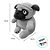 Cachorro de Pelúcia Pug Olhos Grandes - Bege - 33cm - 1 unidade - Rizzo - Imagem 3
