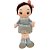 Boneca de Pelúcia com Vestido e Laço - Azul - 70cm - 1 unidade - Rizzo - Imagem 1