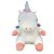 Unicórnio de Pelúcia com Asas Metálicas - Branco - 40cm - 1 unidade - Rizzo - Imagem 1