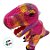 Dinossauro de Pelúcia Colorido - Rosa - 20cm - 1 unidade - Rizzo - Imagem 3
