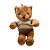 Urso de Pelúcia com Roupa - Marrom - 37cm - 1 unidade - Rizzo - Imagem 1