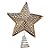 Topo de Árvore de Natal - Estrela Dourada Color Glitter - 30x23cm - 1 unidade - Rizzo - Imagem 1