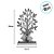 Árvore Decorativa de Madeira com Led - 22cm  - 1 unidade - Cromus - Rizzo - Imagem 2