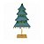 Árvore de Natal Decorativa - Azul - 48cm - 1 unidade - Rizzo - Imagem 3