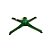 Base Giratória Para Árvore Decorativa de Natal - Verde - 64cm - 1 unidade - Rizzo - Imagem 1