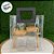 Sacola Transparente PVC com Alça Quadrada de Couro Preta - 18x20x10 - 1 unidade - Rizzo - Imagem 5