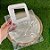 Sacola Transparente PVC com Alça Quadrada de Couro Branco - 26x22x12cm - 1 unidade - Rizzo - Imagem 8