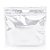Sacola Metalizada com Zip P 32x40x5cm Branca - 01 unidade - Cromus - Rizzo - Imagem 1