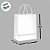 Sacola de Papel G 32x26,5x13cm - Branco - 10 unidades - Cromus - Rizzo - Imagem 3