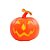 Enfeite Decorativo Halloween - Abóbora Sorridente - 20cm - Som e Luz - 1 unidade - Cromus - Rizzo - Imagem 1