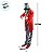 Enfeite Decorativo Halloween - Palhaço Jack - 160cm - Som, Luz e Movimento - 1 unidade - Cromus - Rizzo - Imagem 7