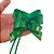 Laço Fácil de Fita de Cetim Decorada - Verde com Frase Feliz Natal - 22mm - 5 unidades - Progresso - Rizzo - Imagem 3