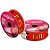 Fita de Cetim 10m x 22mm - Cor 185 - Frase Feliz Natal com Flor de Natal - Rolo 10 metros - 1 unidade - Progresso - Imagem 2
