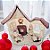 Cenário de Natal - Papai Noel Lareira com Led - 18x15cm - 1 unidade - Rizzo - Imagem 6