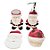 Kit para Banheiro de Natal - Papai Noel - 18cm - 4 unidades - Rizzo - Imagem 1