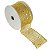 Fita Decorativa - Telada Dourado com Glitter - 6x914cm - 1 unidade - Rizzo - Imagem 1