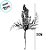 Galho Decorativo de Natal - Pinhas e Frutinhas Vermelhas - 31cm - 1 unidade - Rizzo - Imagem 2
