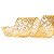 Fita Aramada Voil - Arabesco Ouro - 6,3cm x 9,14m  - 1 unidade - Cromus - Rizzo - Imagem 1