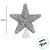 Estrela Ponteira de Natal - Champagne - 15cm - 1 unidade - Cromus - Rizzo - Imagem 2
