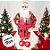 Enfeite de Natal - Papai Noel de Pijama - 46x18x24cm - 1 unidade - Rizzo - Imagem 9