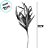 Galho Decorativo - Folhas Verde Antigo - 90cm - 1 unidade - Rizzo - Imagem 2