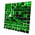 Painel Metalizado Shimmer Wall Verde Bandeira Vazado - 30x30cm - 1 unidade - Rizzo - Imagem 3