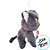 Gato Cinza de Pelúcia - 22cm - 1 unidade - Rizzo - Imagem 6