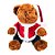 Urso Marrom de Pelúcia - 21cm - 1 unidade - Rizzo - Imagem 1