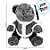 Urso Marrom de Pelúcia - 21cm - 1 unidade - Rizzo - Imagem 2
