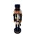 Boneco Soldado Quebra Nozes de Madeira com Espada - 25cm - Azul, Branco e Dourado - 1 unidade - Rizzo - Imagem 1