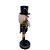 Boneco Soldado Quebra Nozes de Madeira com Espada - 25cm - Azul, Branco e Dourado - 1 unidade - Rizzo - Imagem 2