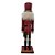Boneco Soldado Quebra Nozes de Madeira - 30cm - Verde e Vermelho - 1 unidade - Rizzo - Imagem 4