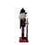 Boneco Soldado Quebra Nozes de Madeira - 25cm - Azul e Vermelho - 1 unidade - Rizzo - Imagem 3